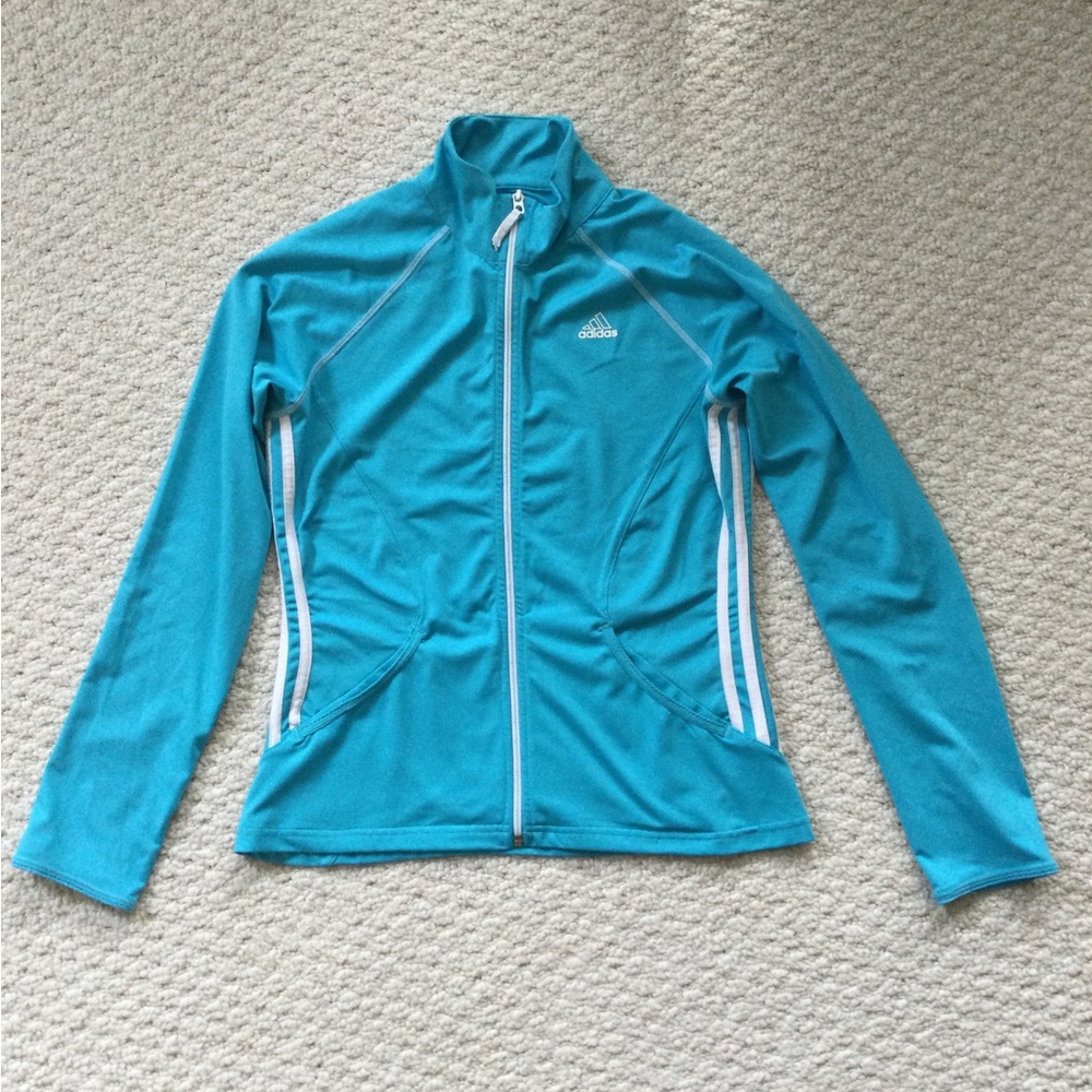 Adidas lightweight zip-up jacket